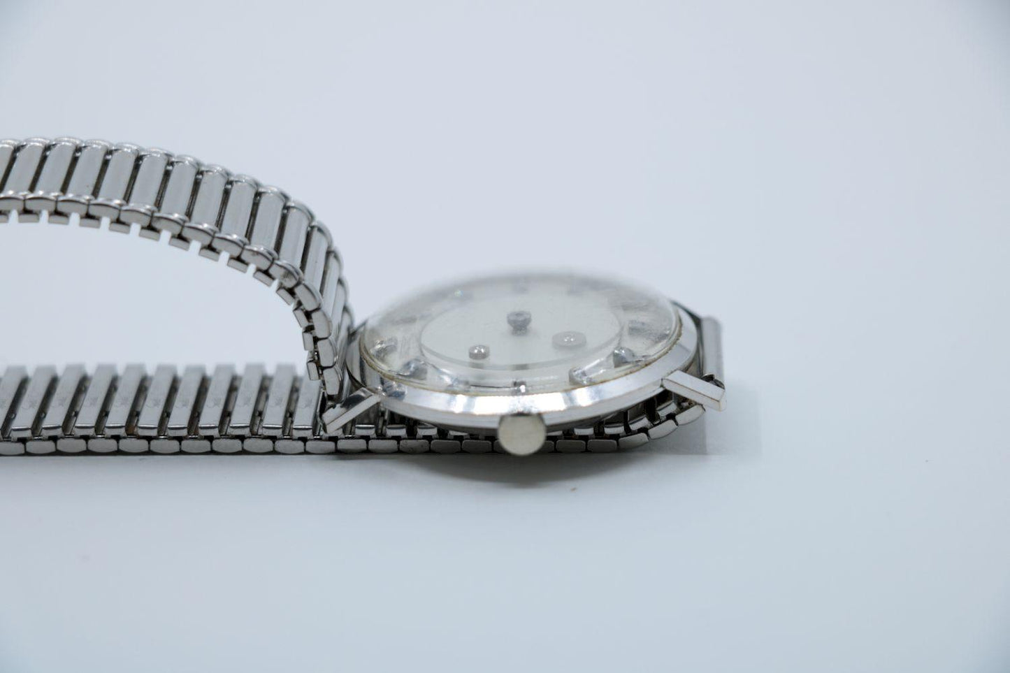 Vintage Vacheron Constantin 14K White Gold Diamond Le Coultre Watch Mystery Set