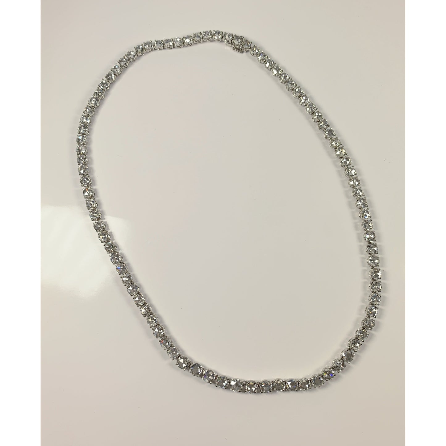 Stunning 27 Carat Diamond Riviera Necklace