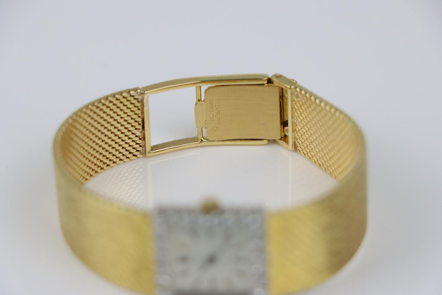 Patek Philippe 18K Gold Diamond Ladies Watch Bracelet