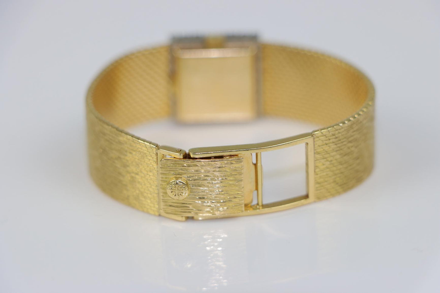 Patek Philippe 18K Gold Diamond Ladies Watch Bracelet