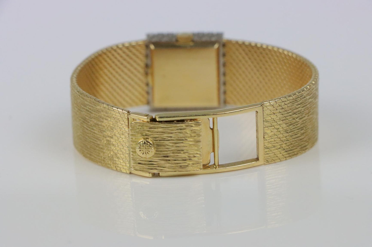 Patek Philippe 18K Gold Diamond Ladies Watch Bracelet
