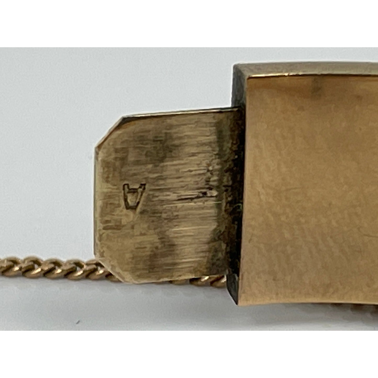 Victorian 14k Gold Rose Cut Diamond Bracelet