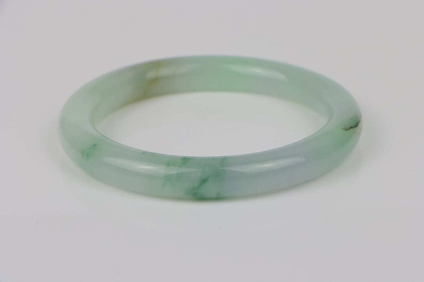 GIA Certified Jadeite Bangle