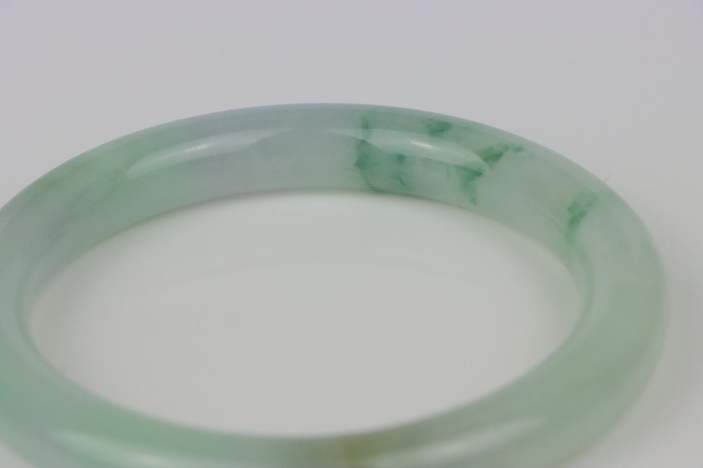 GIA Certified Jadeite Bangle