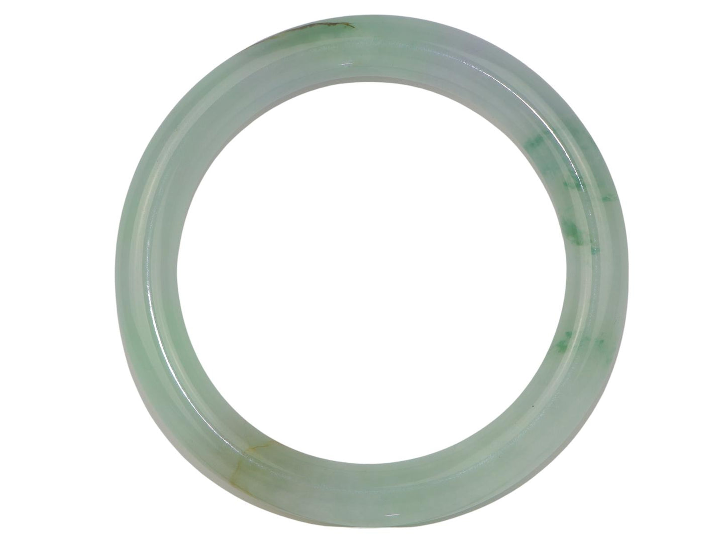 GIA Certified Jadeite Bangle