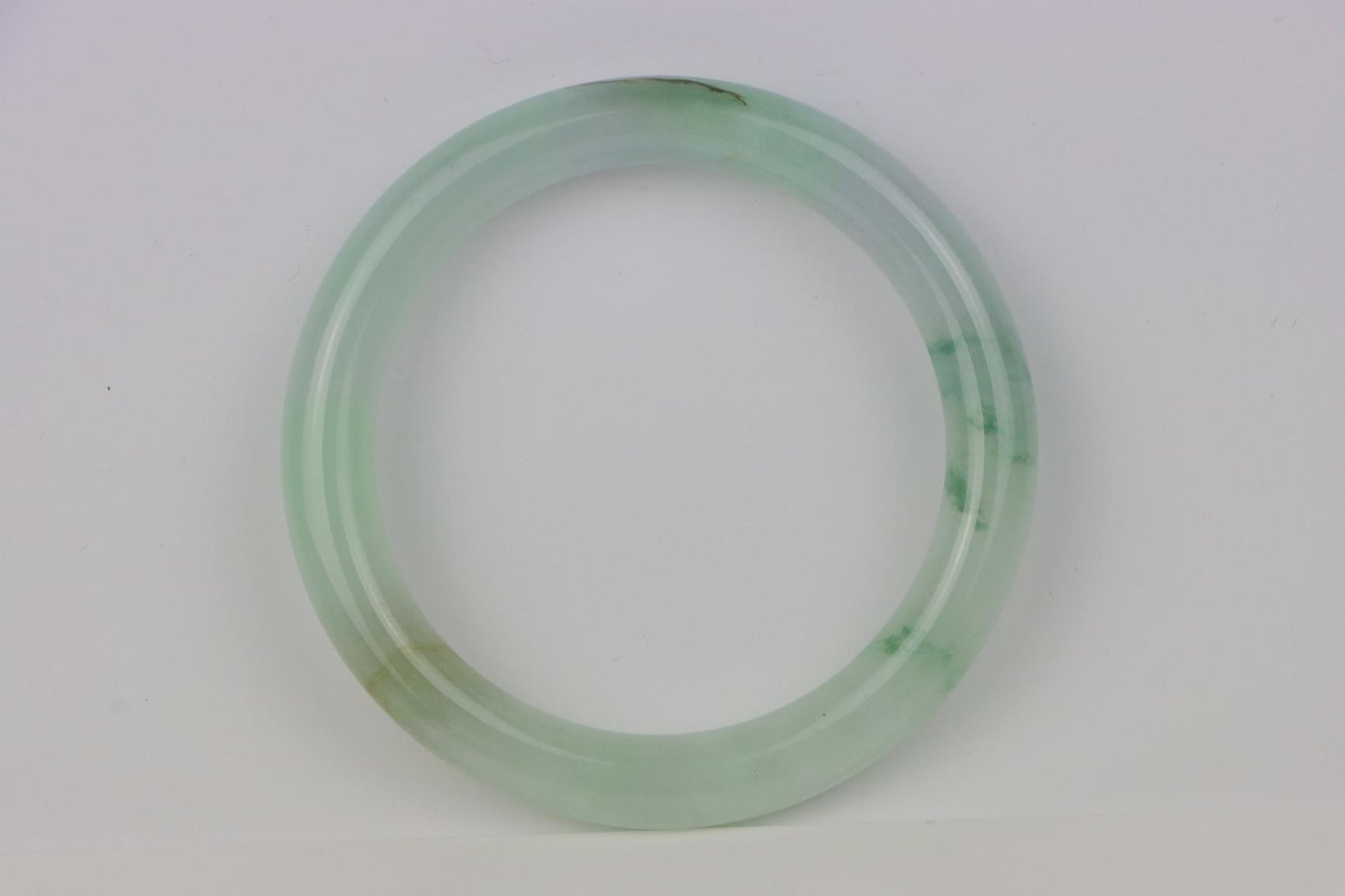 GIA Certified Jadeite Bangle
