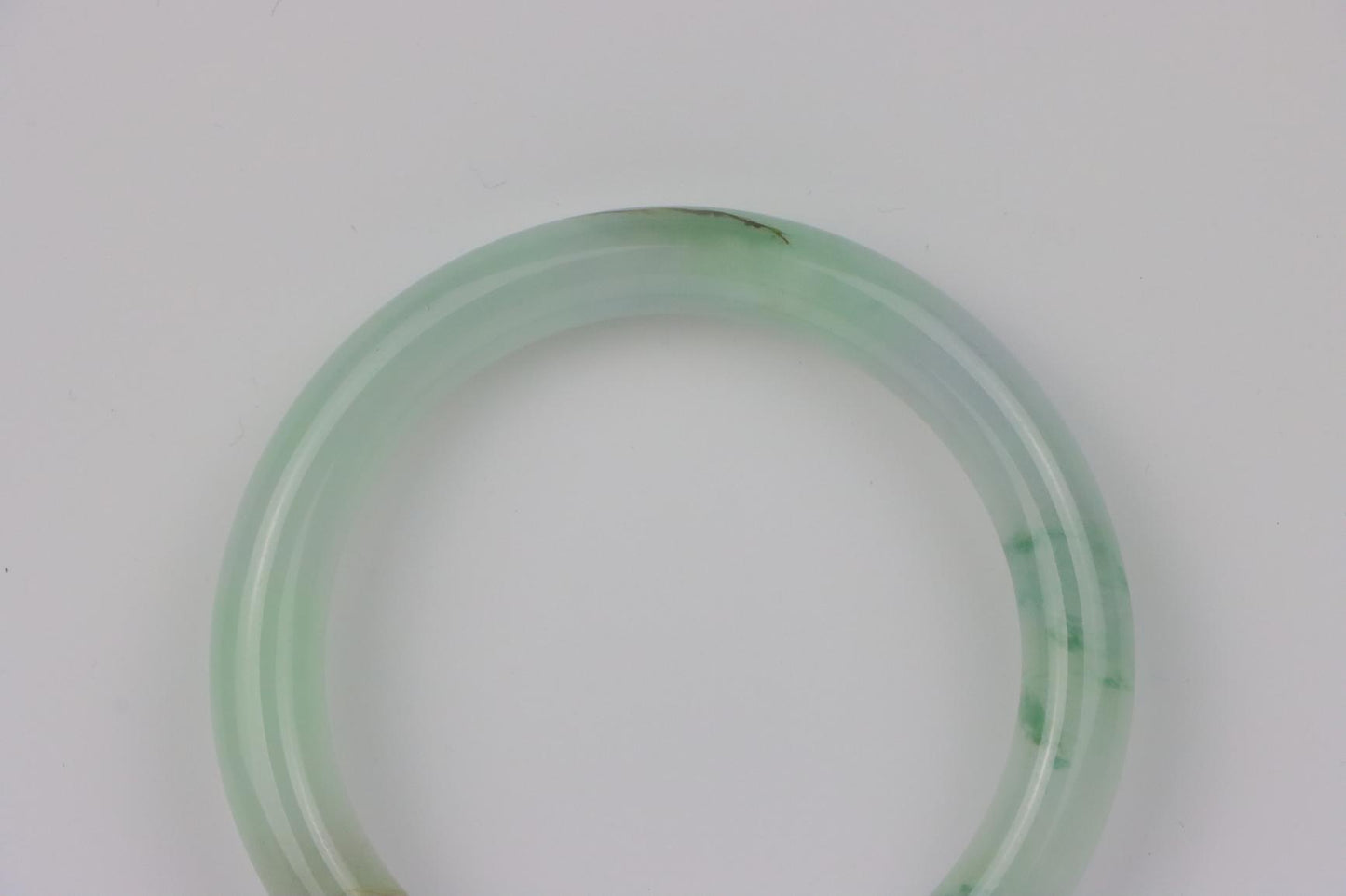 GIA Certified Jadeite Bangle
