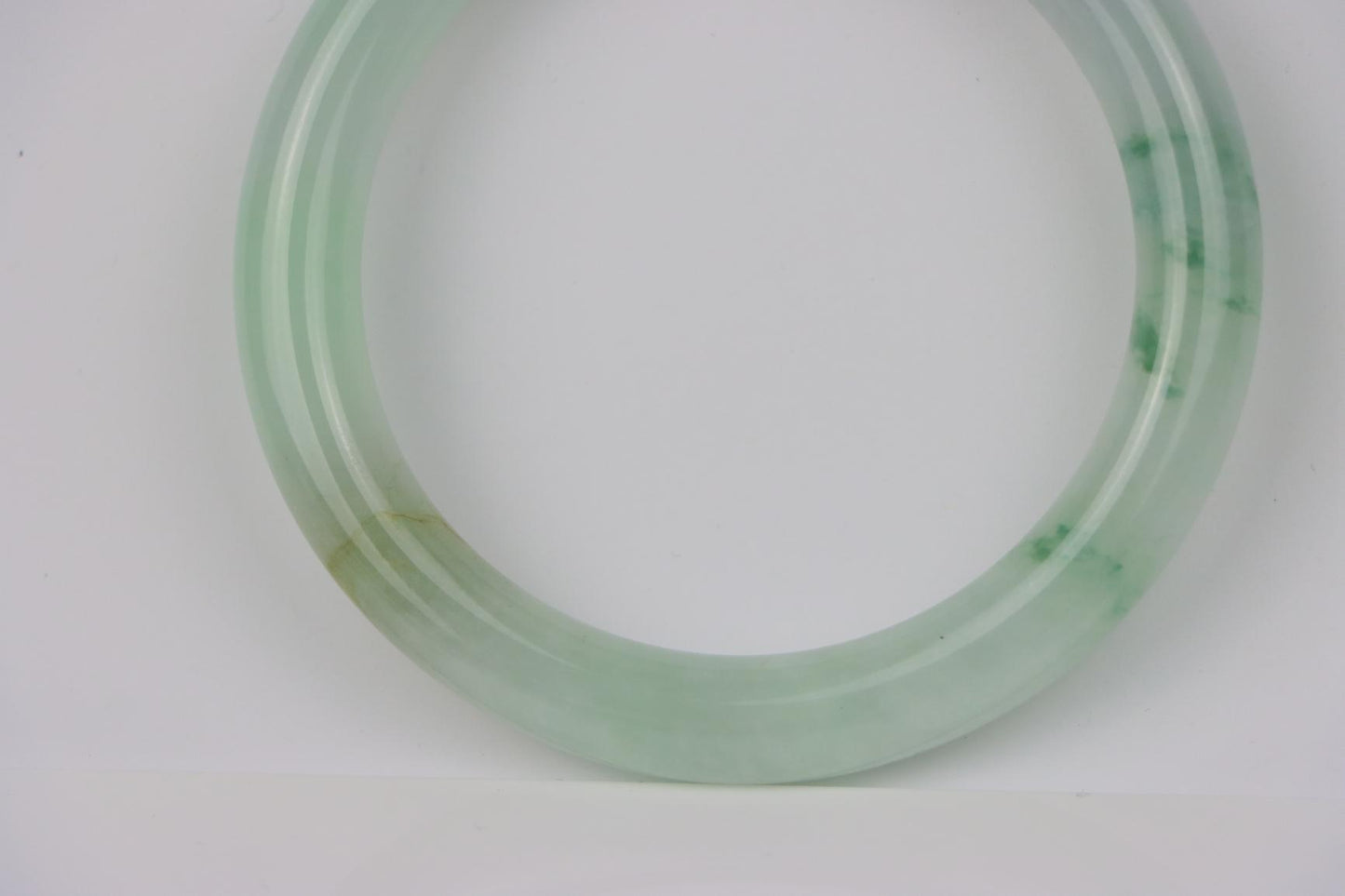 GIA Certified Jadeite Bangle