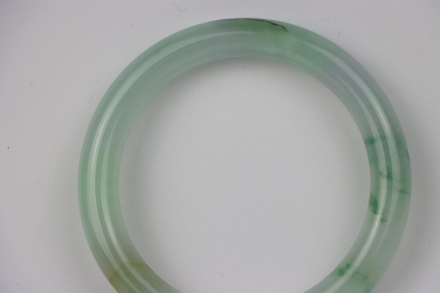 GIA Certified Jadeite Bangle