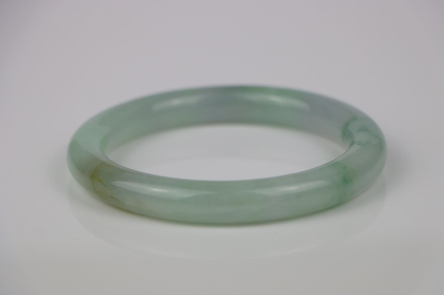 GIA Certified Jadeite Bangle
