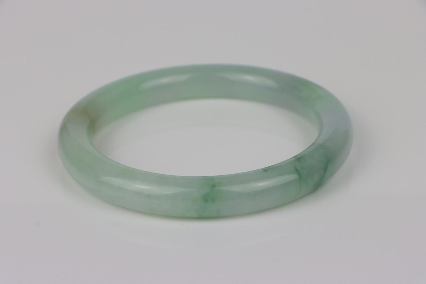GIA Certified Jadeite Bangle
