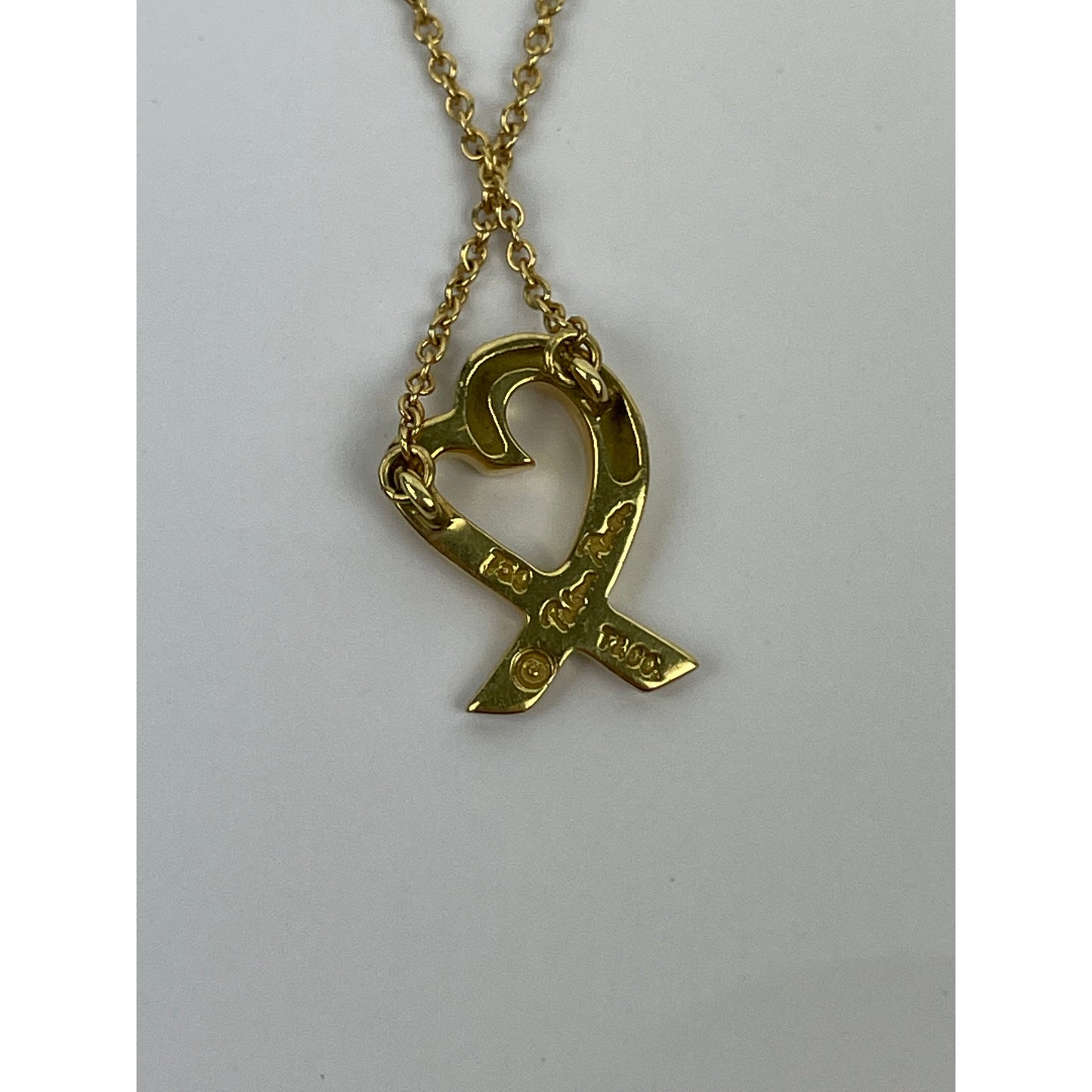 Tiffany & Co. Paloma Picasso Heart Necklace