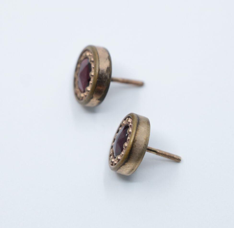 Vintage 10K Gold Stud Earrings