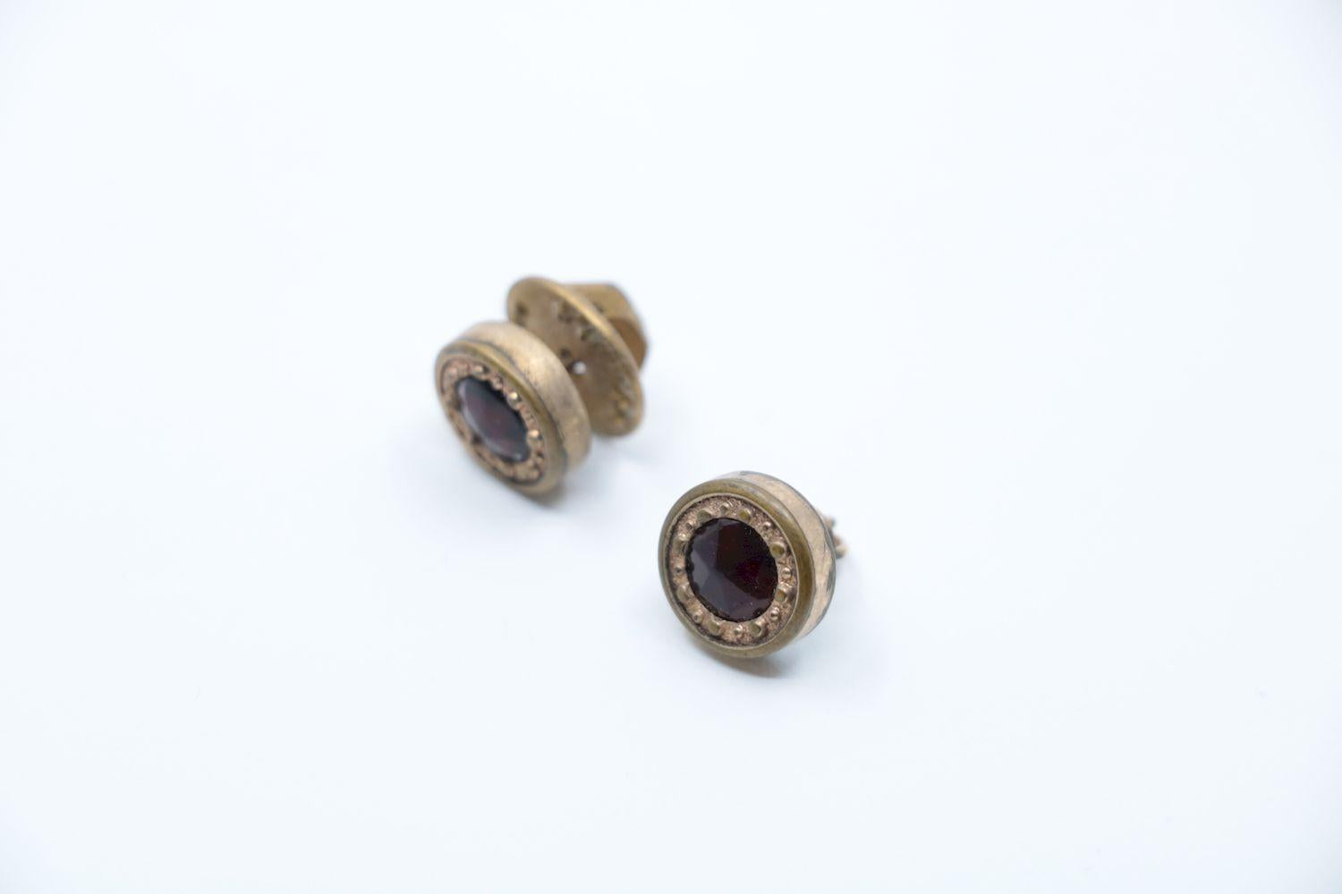 Vintage 10K Gold Stud Earrings