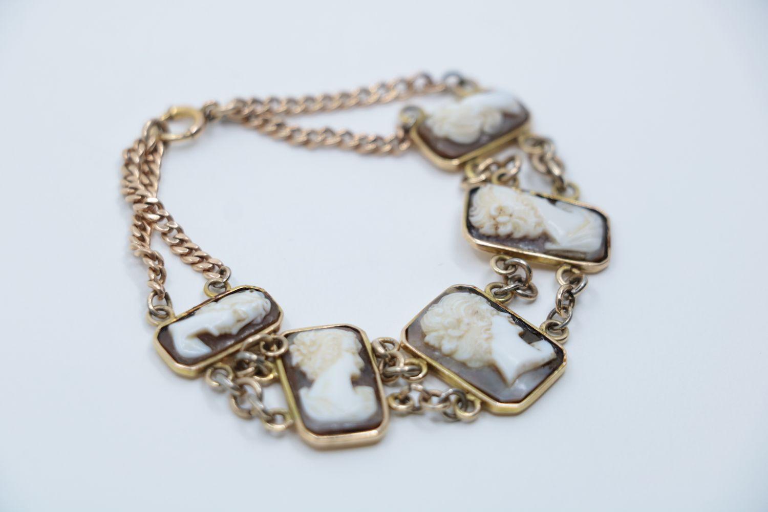 Vintage Cameo Bracelet