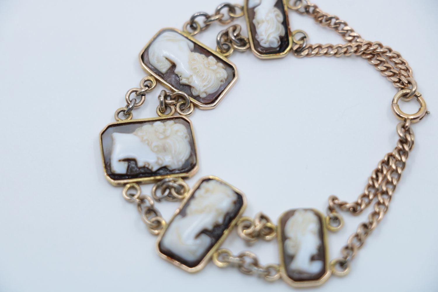 Vintage Cameo Bracelet