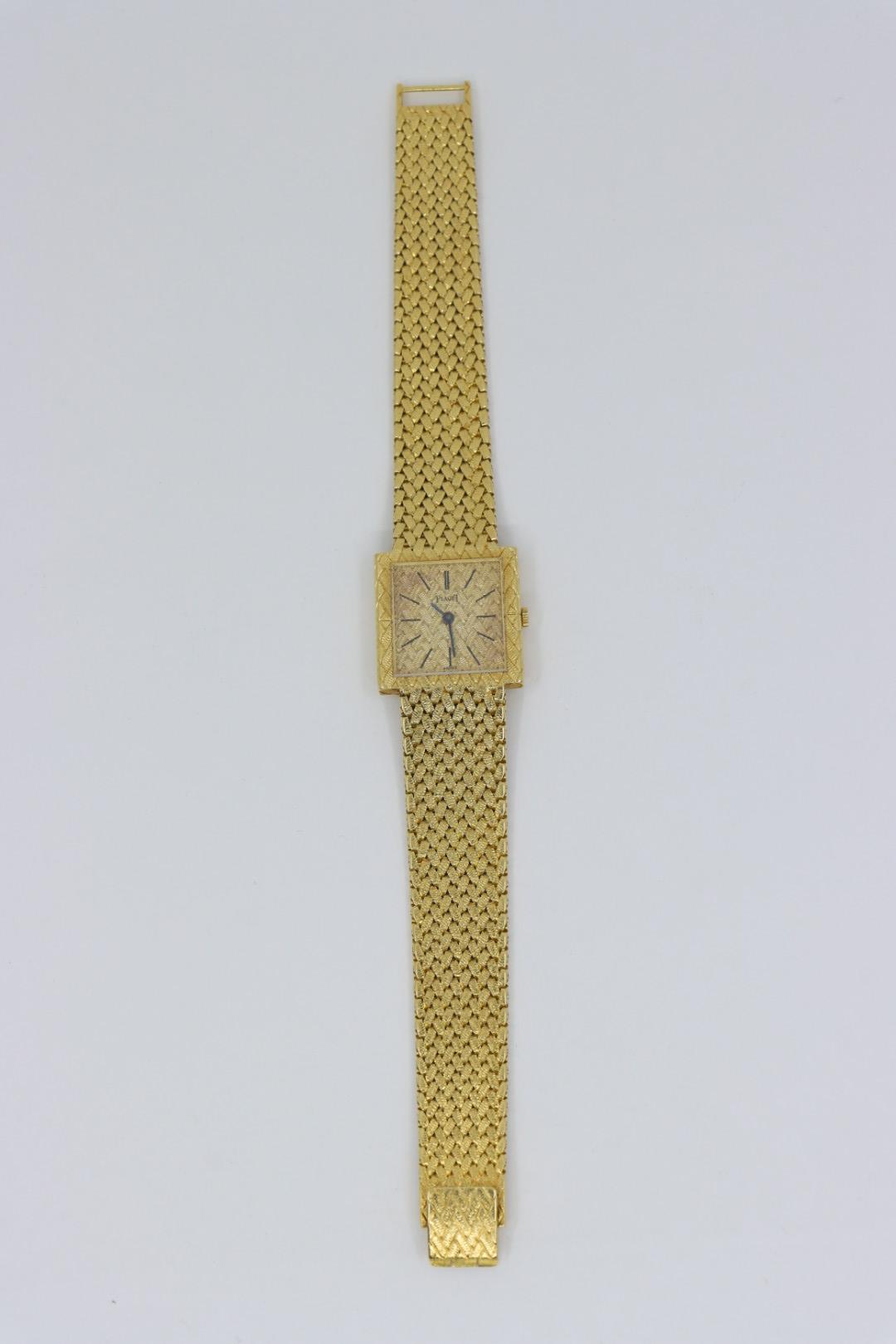 Piaget Vintage 18K Gold Unisex Watch