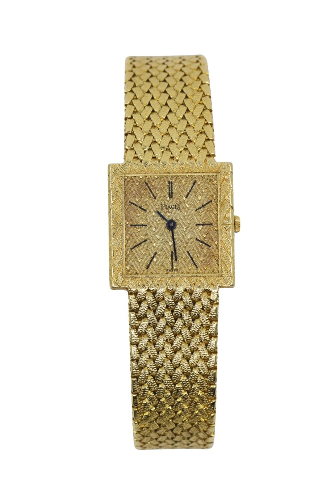 Piaget Vintage 18K Gold Unisex Watch