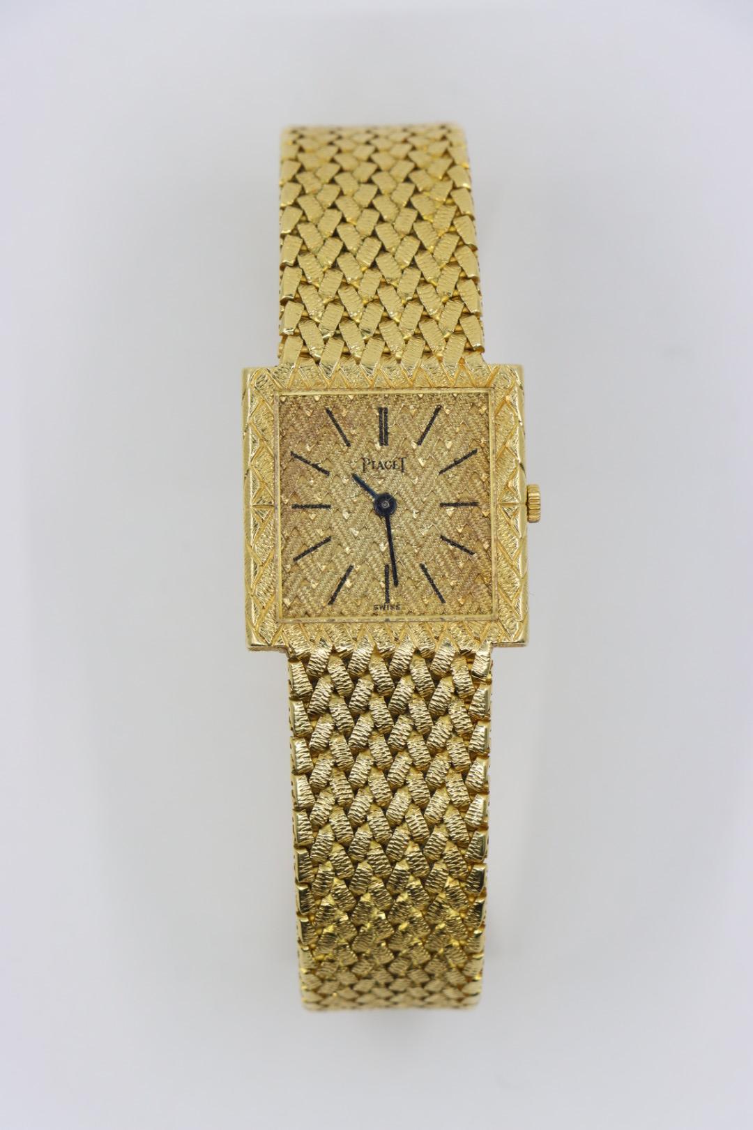 Piaget Vintage 18K Gold Unisex Watch