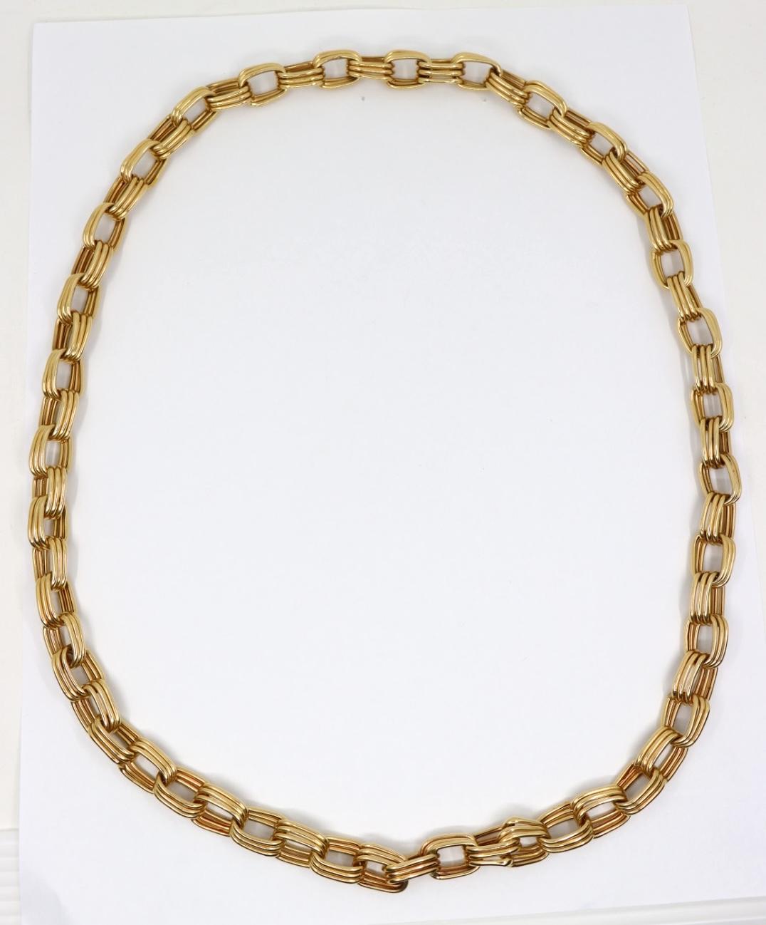 Vintage 14K Gold Chain Necklace