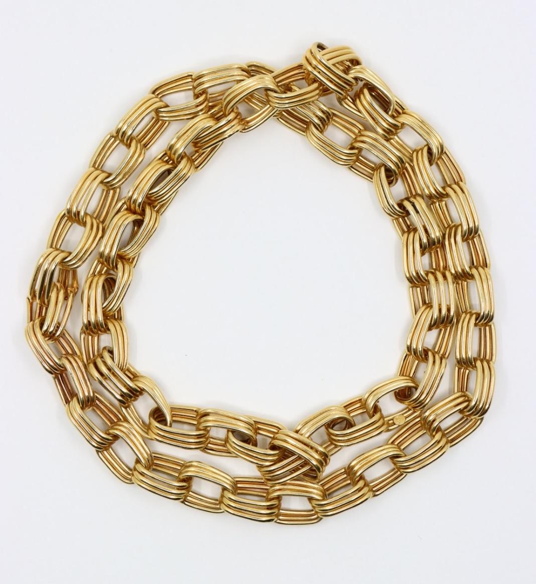 Vintage 14K Gold Chain Necklace