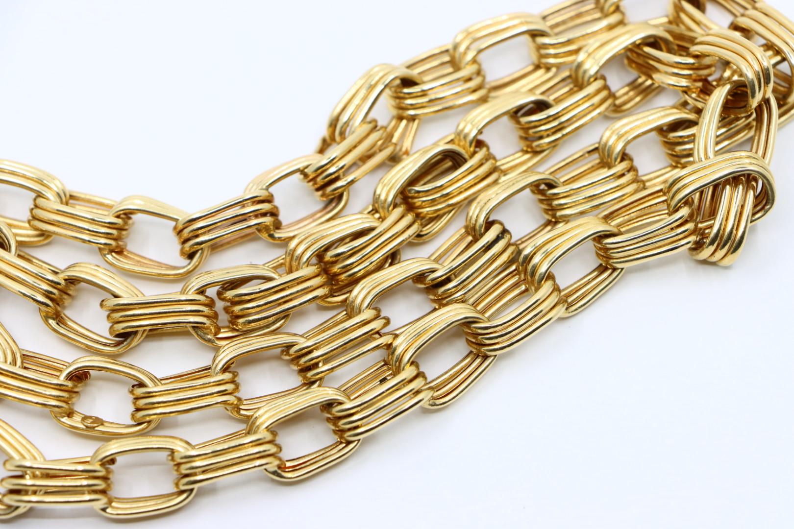 Vintage 14K Gold Chain Necklace