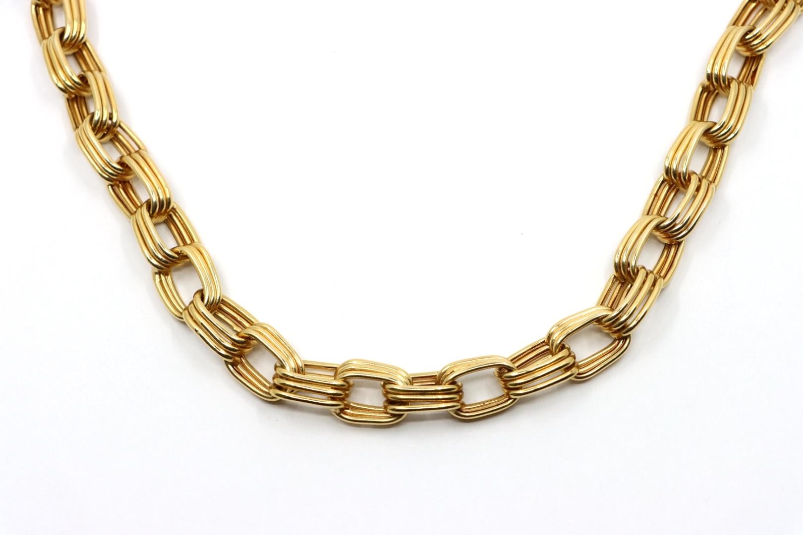 Vintage 14K Gold Chain Necklace