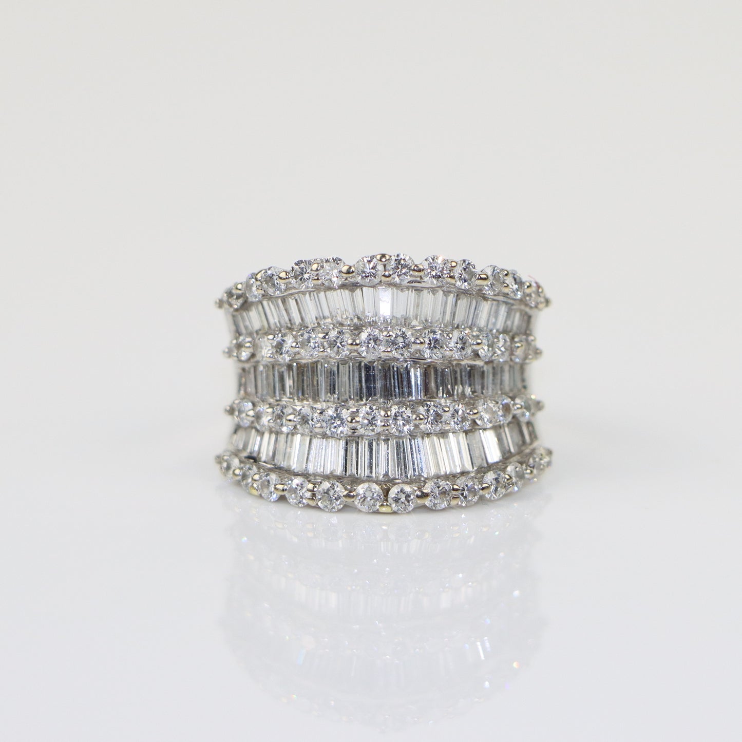 4.4 Carat Diamond Opera House Ring