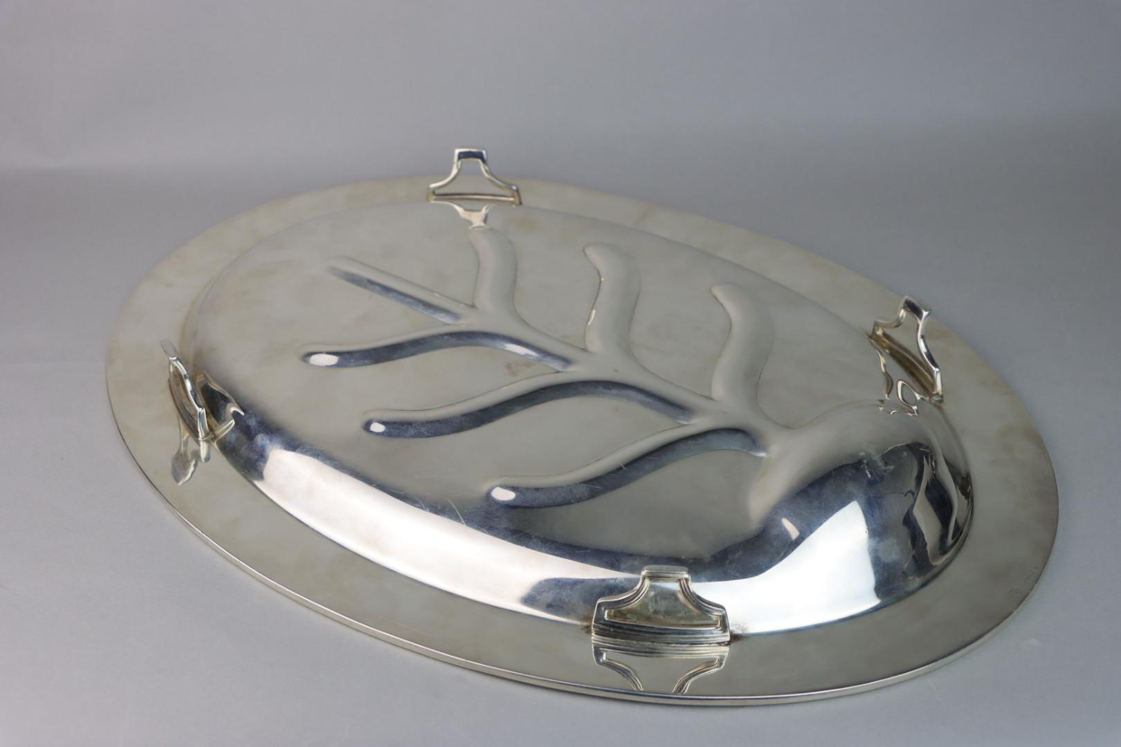 Rare Vintage Georg Jensen Sterling Well & Tree Platter