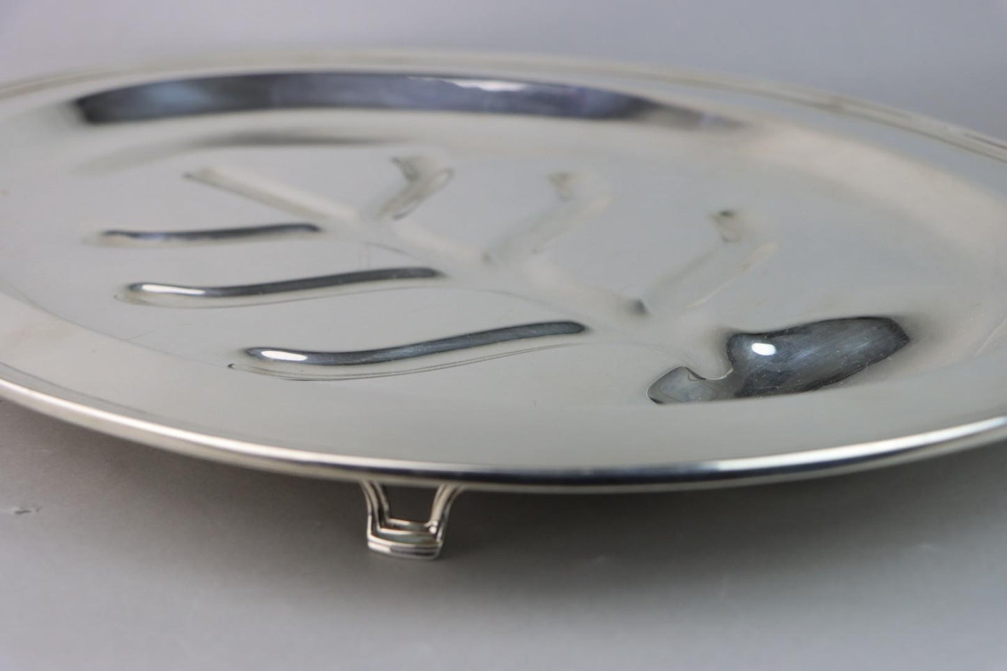 Rare Vintage Georg Jensen Sterling Well & Tree Platter