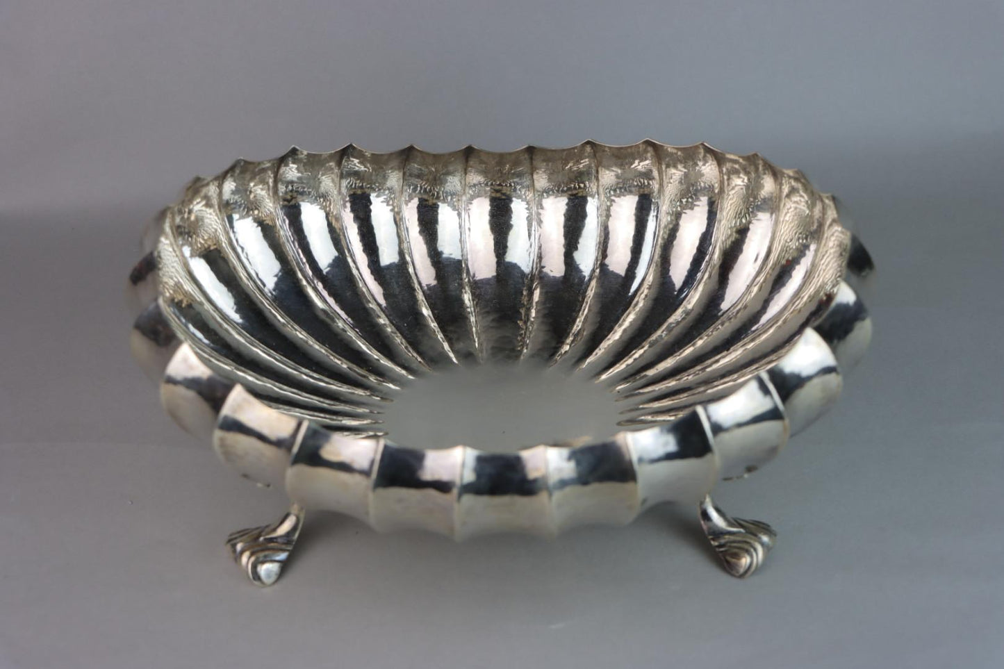 Mid 20th Century Buccellati Sterling Silver Centerpiece Art Deco Style