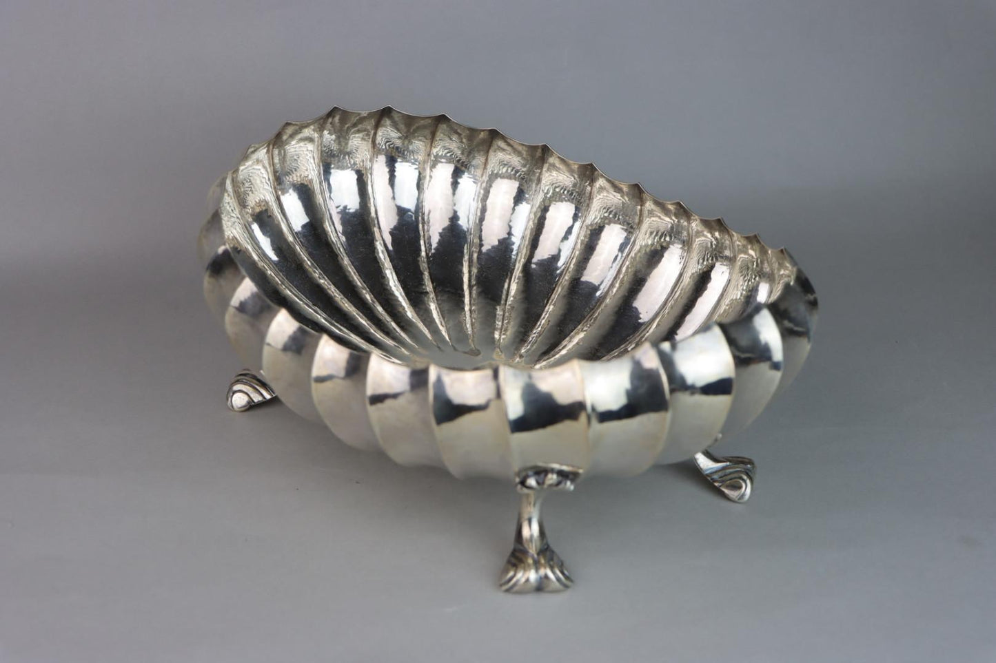 Mid 20th Century Buccellati Sterling Silver Centerpiece Art Deco Style