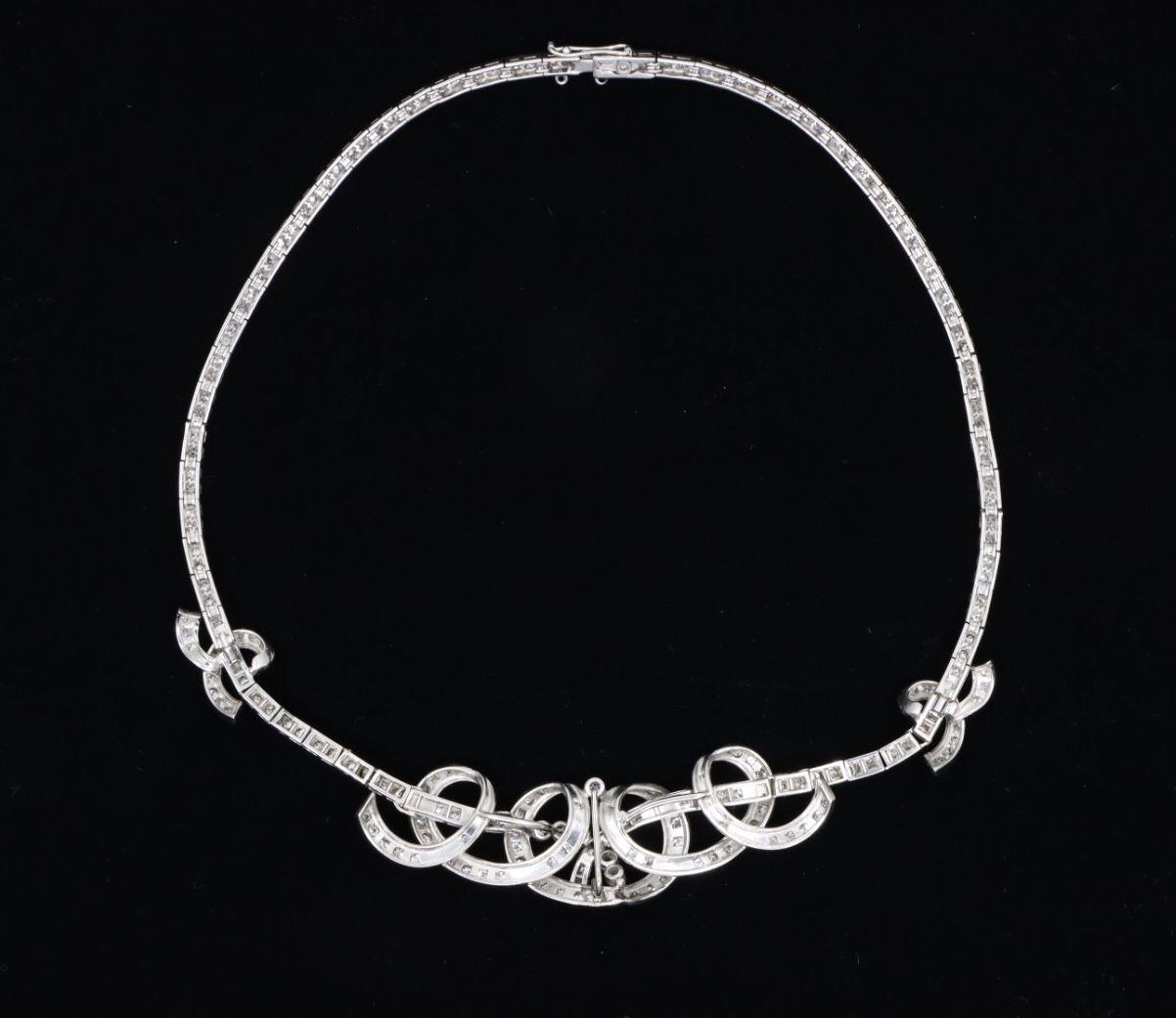 Platinum Diamond Necklace