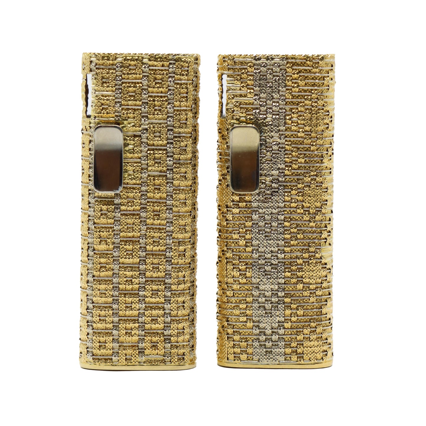 A Pair Of Sarome 18K Gold Lighters