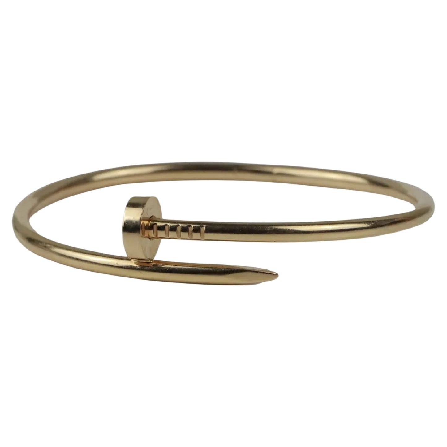 Cartier Rose Gold Juste Un Clou Nail Bracelet SIZE 19