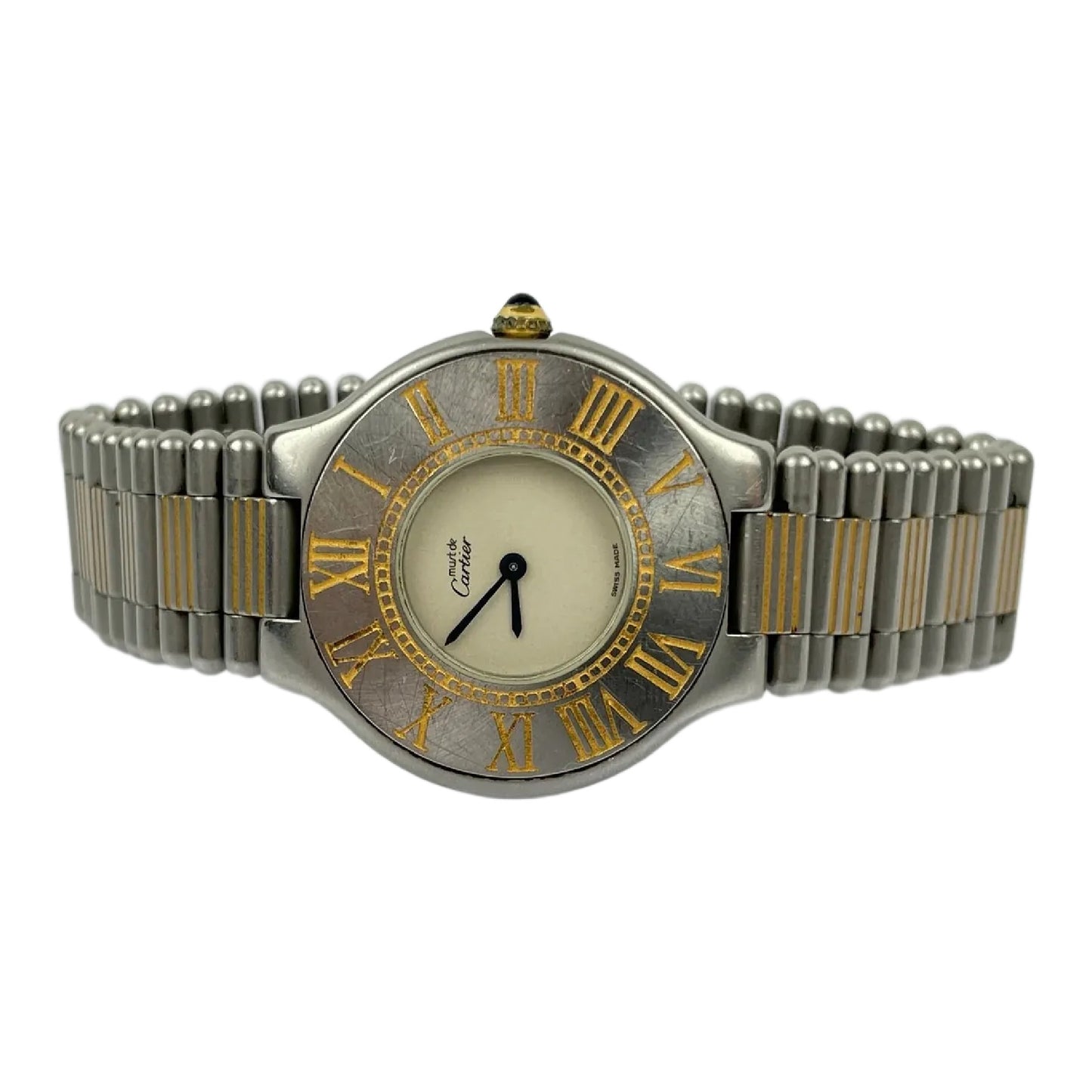 Vintage Cartier Must 21 Two Tone Watch