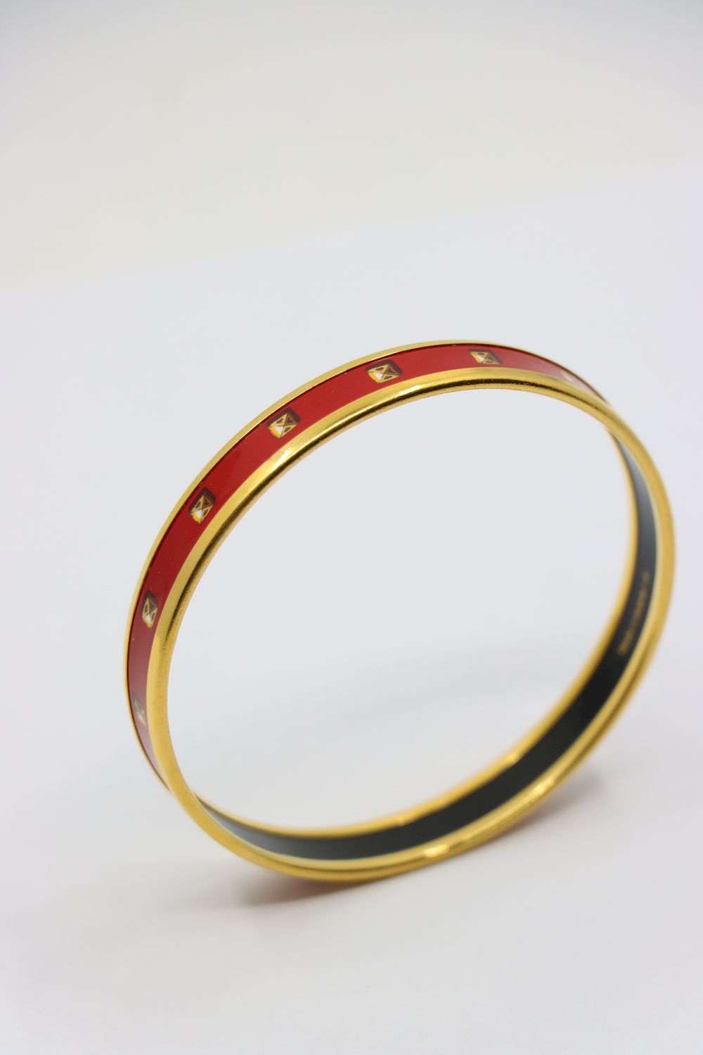 Vintage Hermes Enamel Bracelet