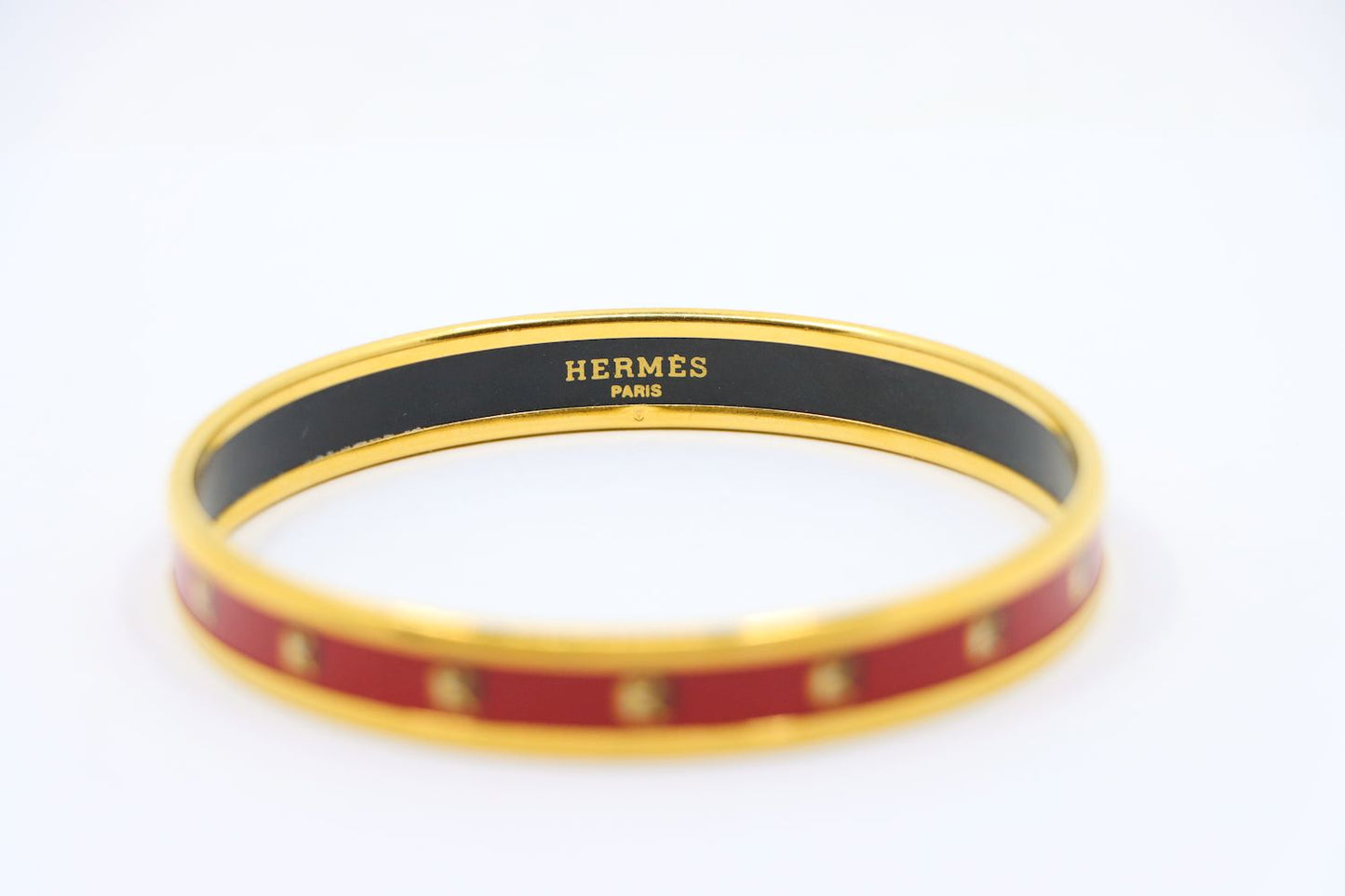 Vintage Hermes Enamel Bracelet