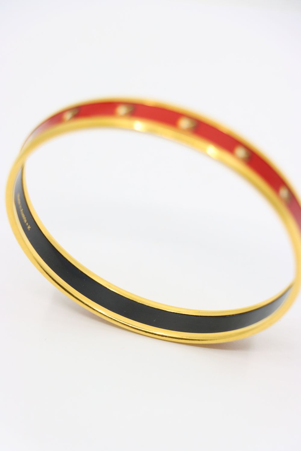 Vintage Hermes Enamel Bracelet