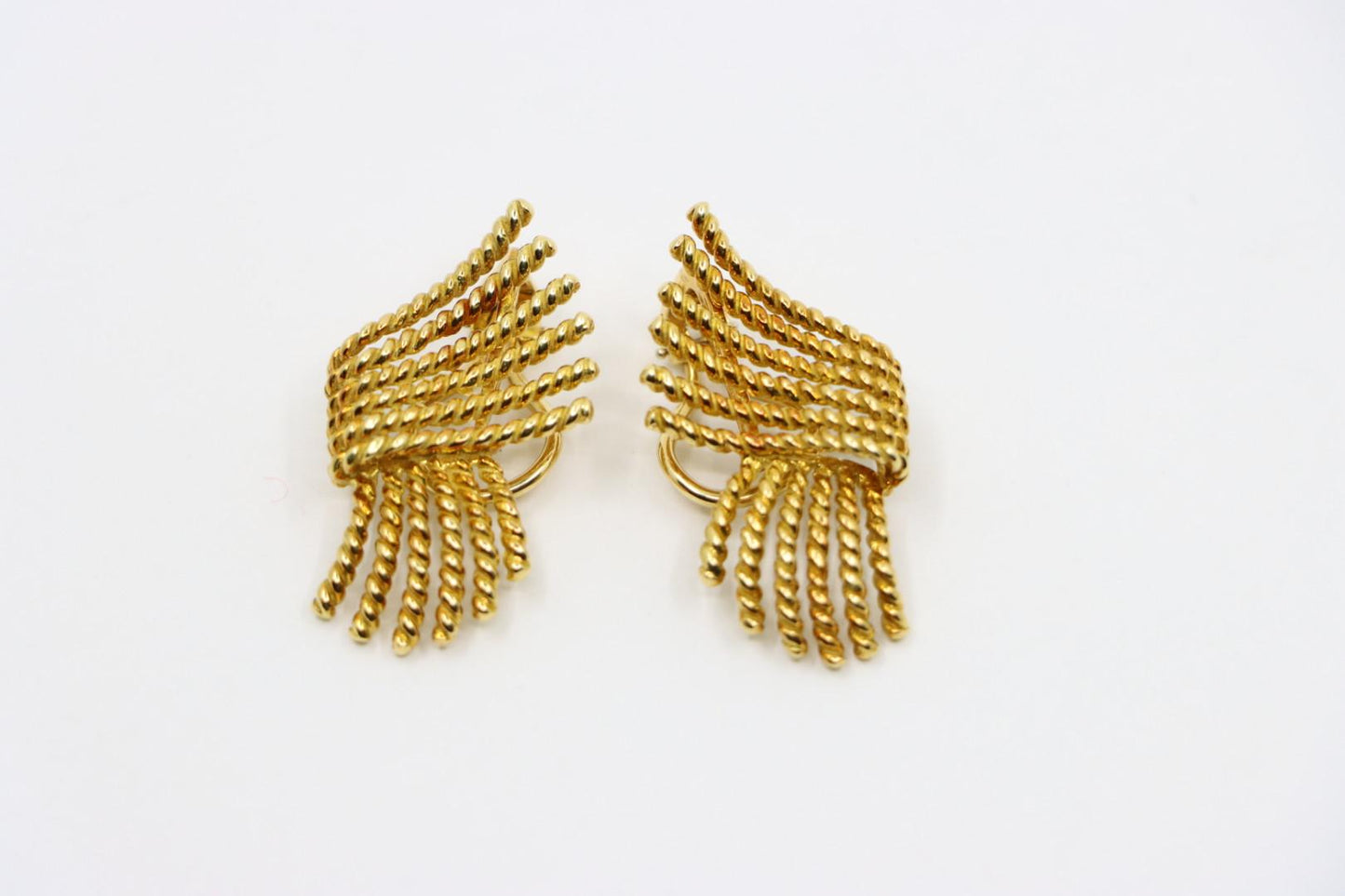 Vintage Tiffany & Co Jean Schlumberger 18K Gold Earrings