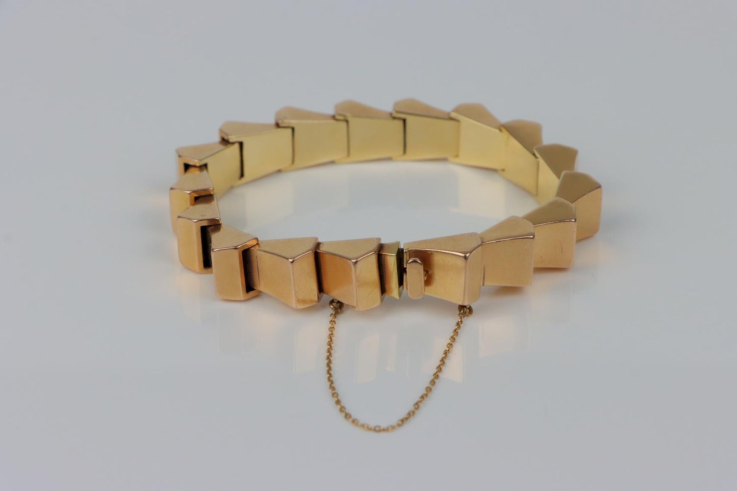 Vintage 14K Gold Link Bracelet