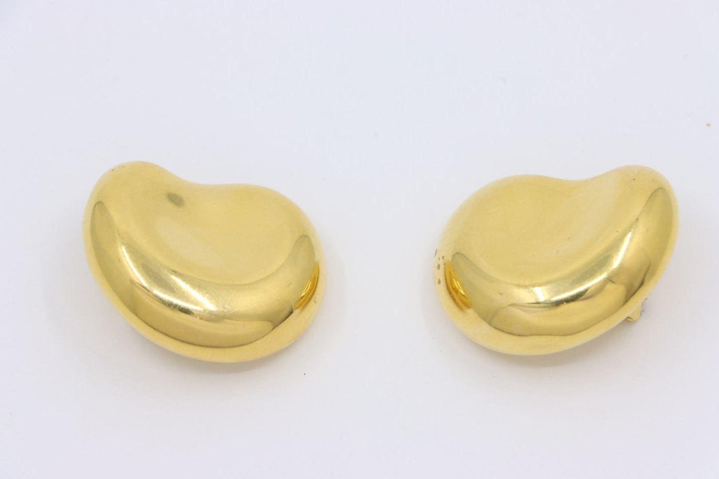 Tiffany & Co. 18K Gold Large Bean Earrings