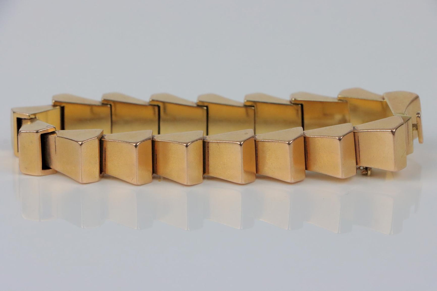 Vintage 14K Gold Link Bracelet