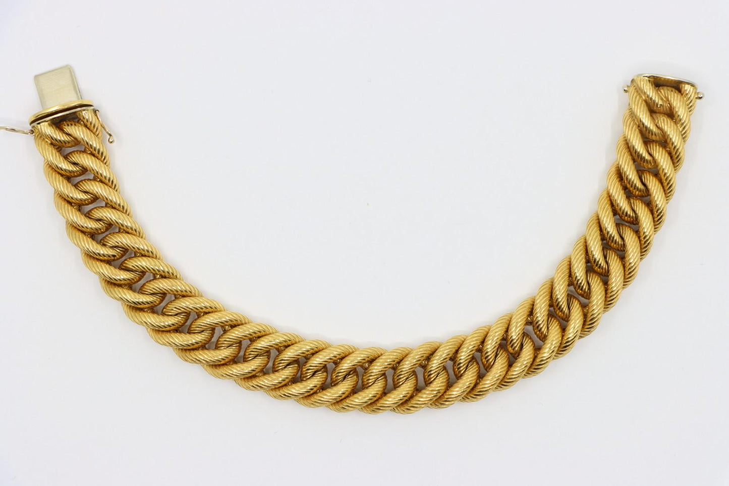 Nicolis Cola 18K Gold Curb Link Chain Bracelet