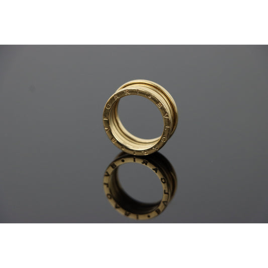 Vintage Bulgari 18K Gold B.Zero1 Ring