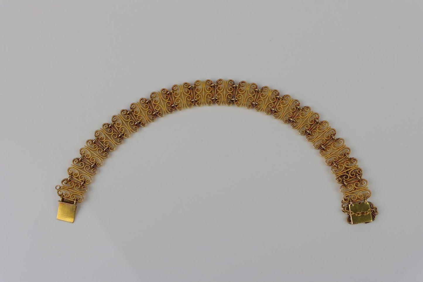 Antique French 18K Gold Bracelet