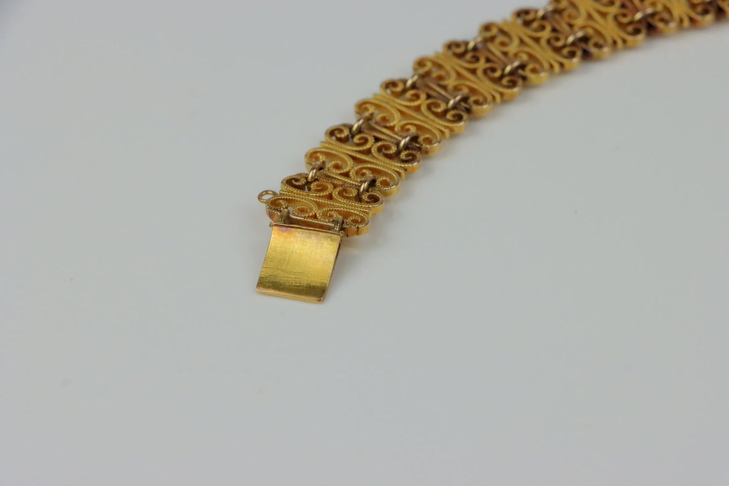 Antique French 18K Gold Bracelet