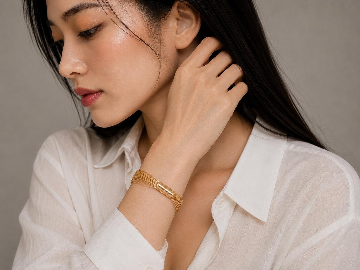 Vintage Tiffany & Co. 18K Gold Cable Bracelet