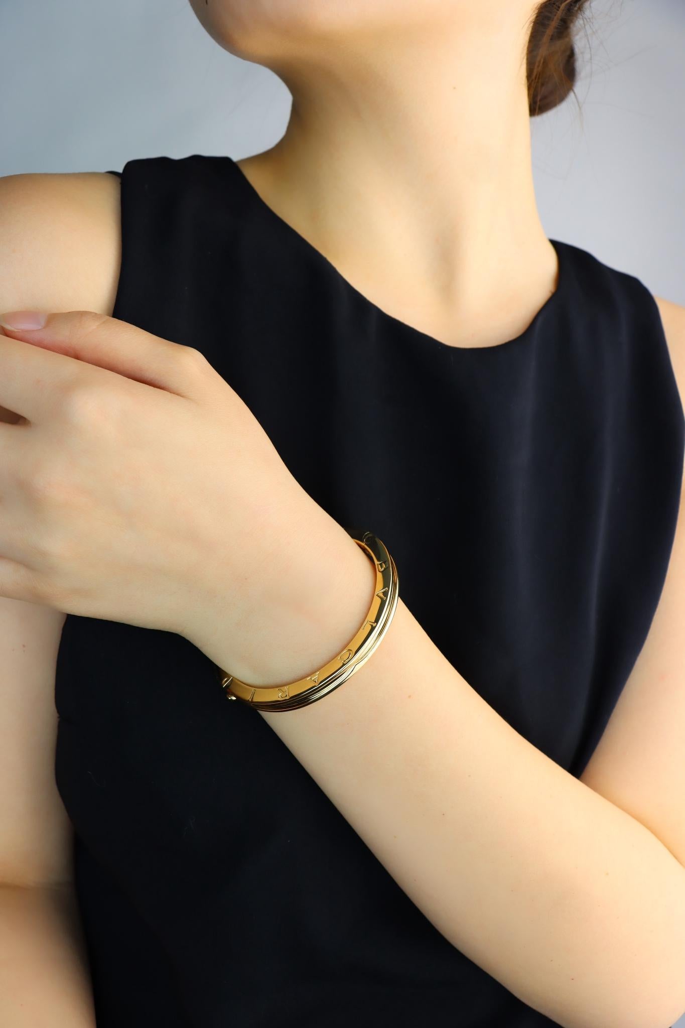 Bvlgari B.zero1 18K Gold Bracelet