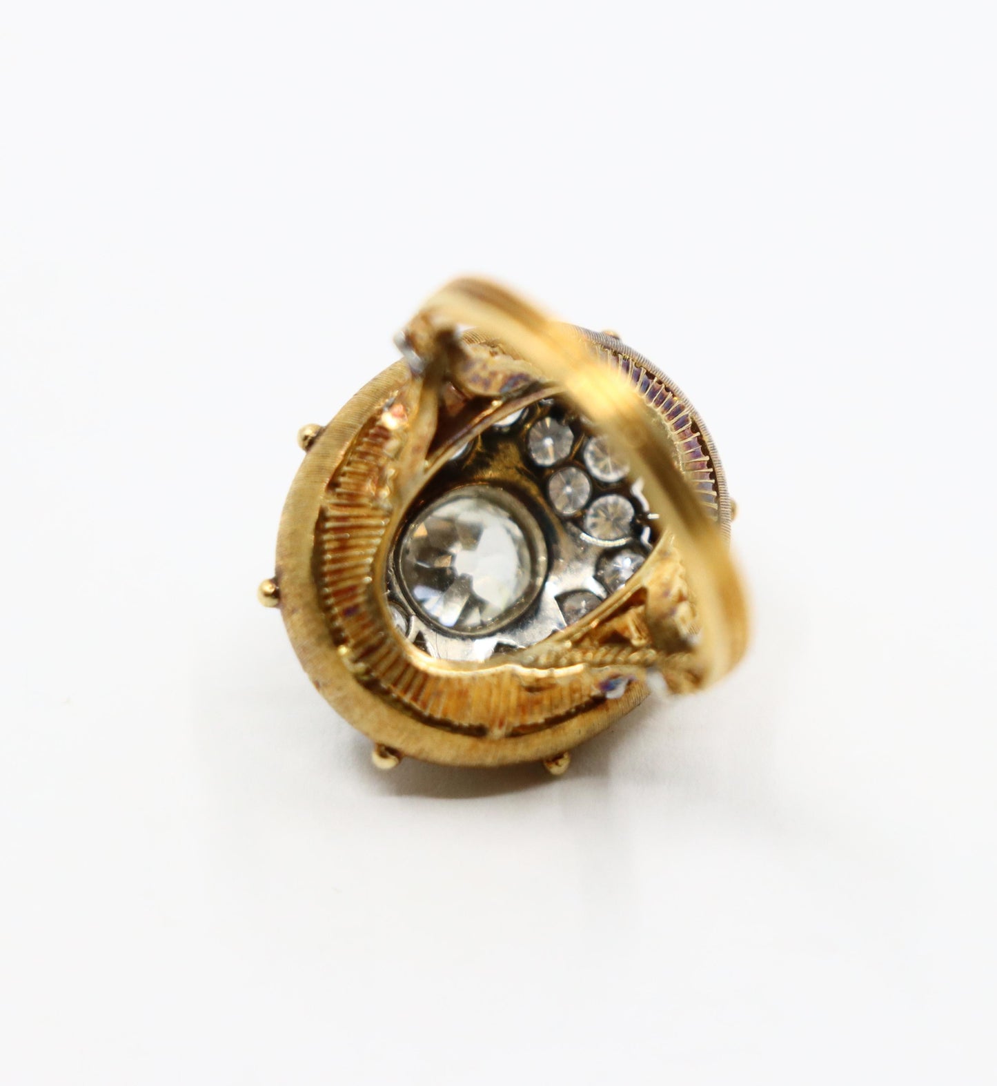 Antique Buccellati 18K Gold Diamond Ring